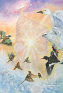Dieren symboliek ~ spirituele schilderijen Marjolein Kruijt