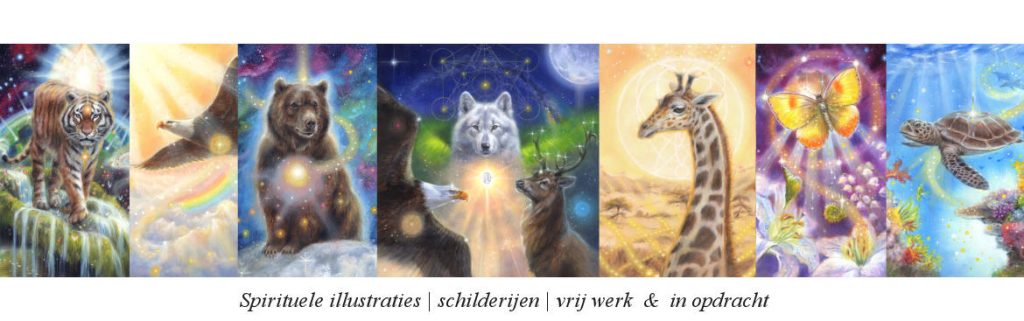 Spirituele schilderijen en illustraties Marjolein Kruijt
