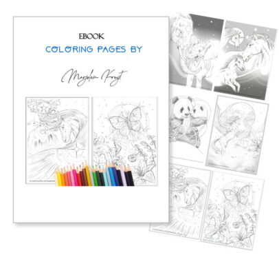 Coloring e-book by Marjolein Kruijt - kleurplaten
