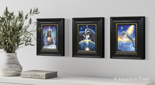 Spirituele dieren schilderijen (te koop)