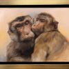 'Laponderapen'- Best friends, 30x40 cm olieverf schilderij (te koop)