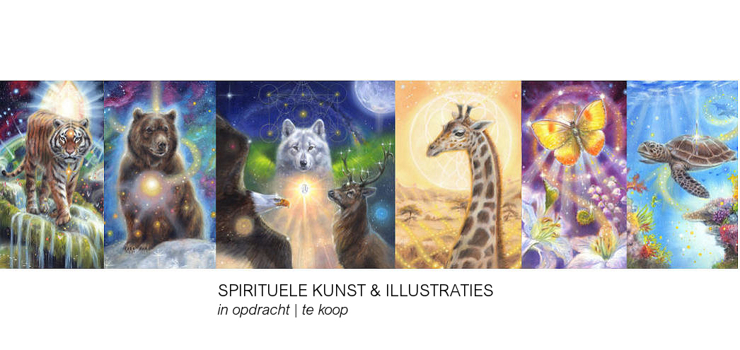 Spirituele schilderijen en illustraties Marjolein Kruijt